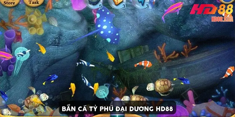 Bắn cá tỷ phú đại dương HD88