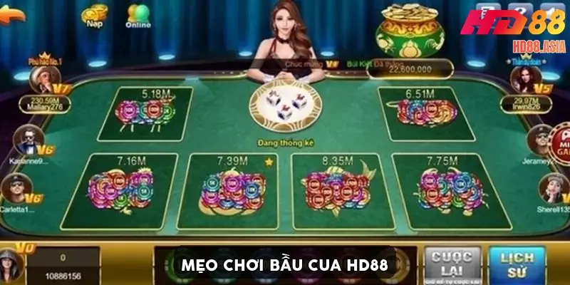 Mẹo Chơi Bầu Cua HD88